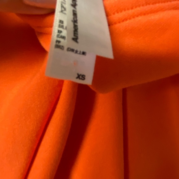 American Apparel bright orange skater dress - Picture 5 of 5